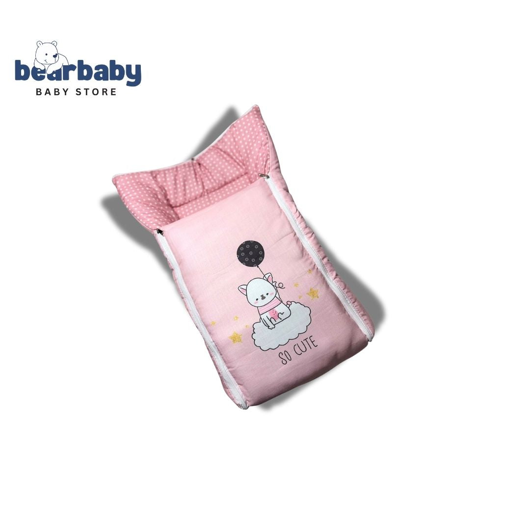 3 in 1 Baby Bed Sleeping Bag & Carry Nest Infant Portable Bassinet for Baby Carrying-So cute