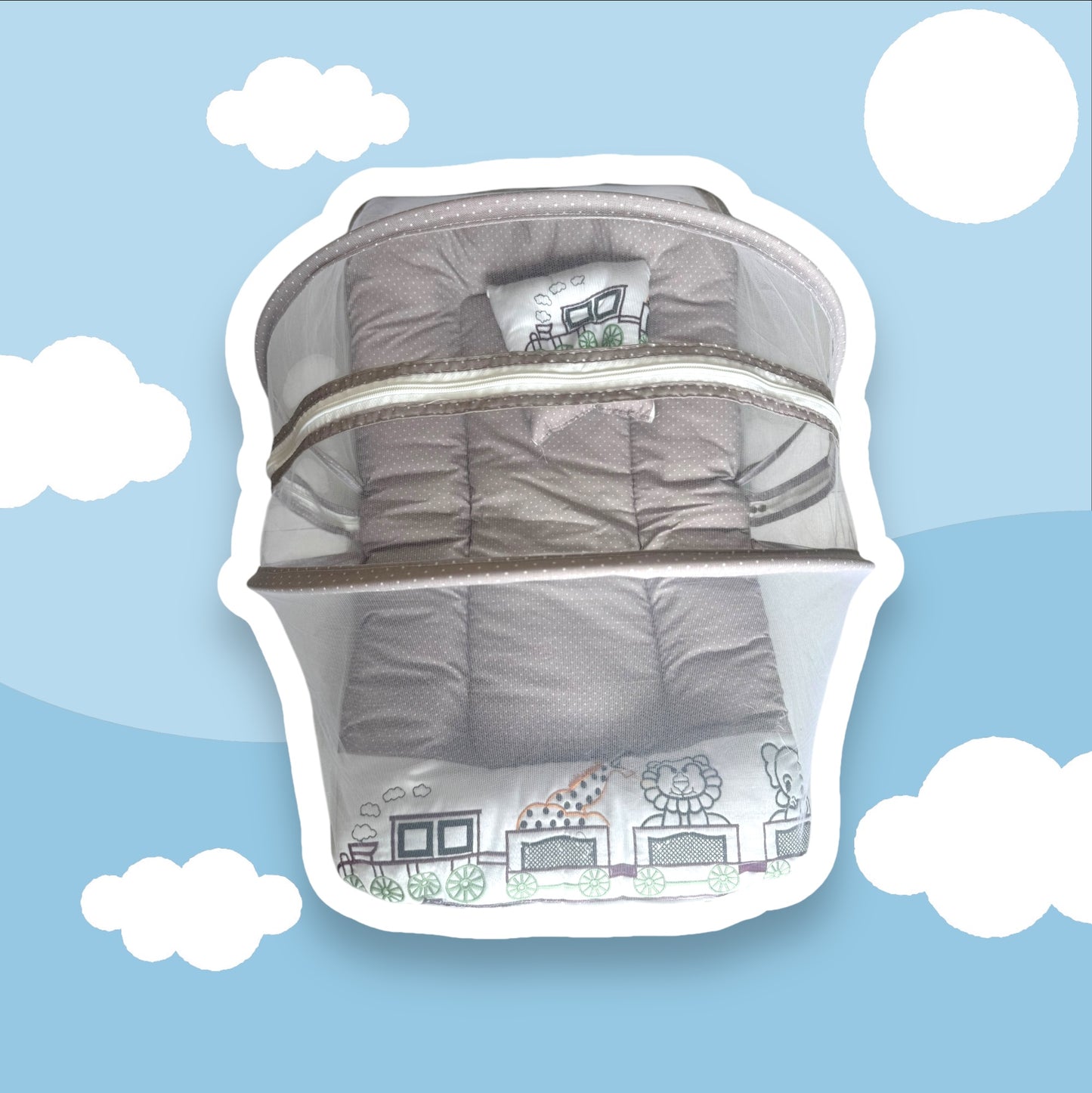 Embroidery Premium Baby Sleeping Bed/Mosquito Net/