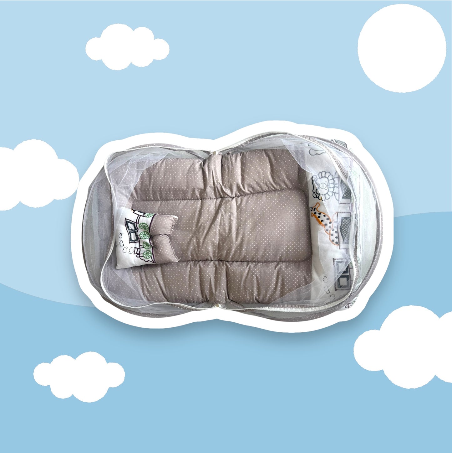 Embroidery Premium Baby Sleeping Bed/Mosquito Net/