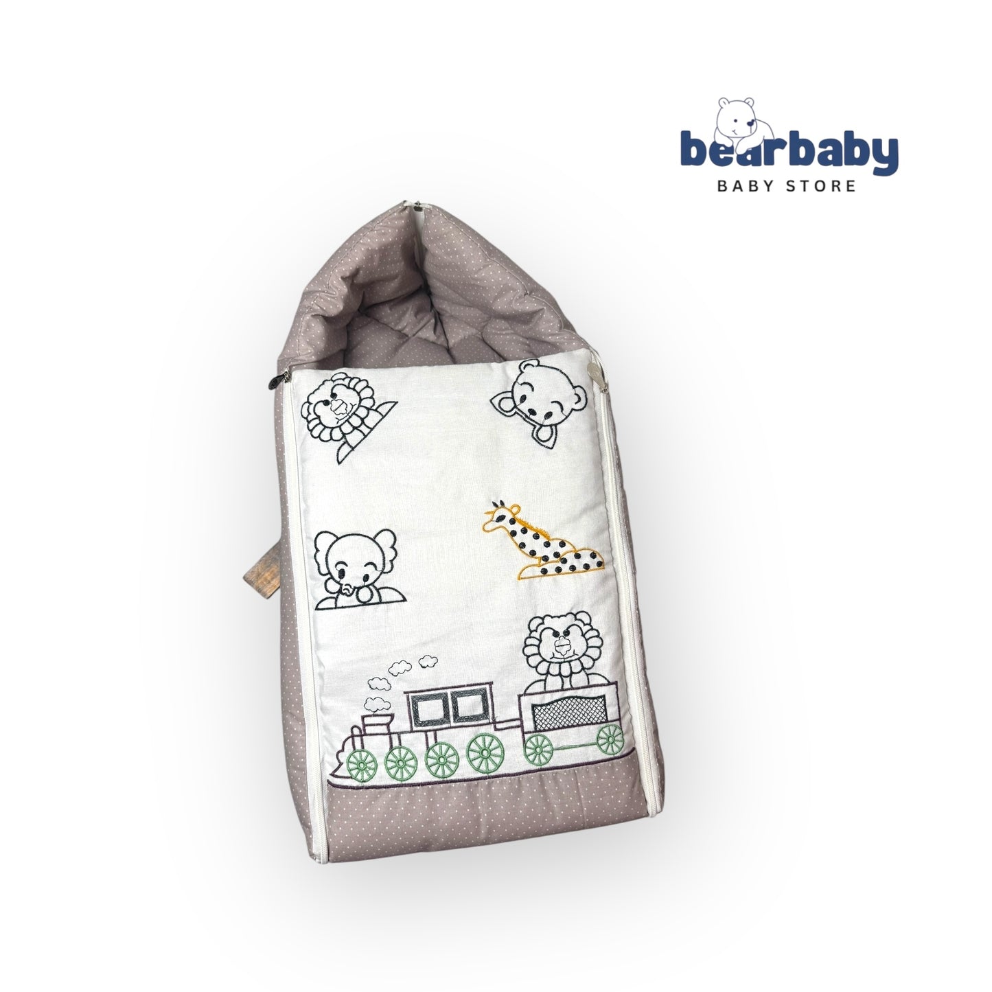 Embroidery Premium Baby Sleeping Bag/ Carry Nest/Mattress