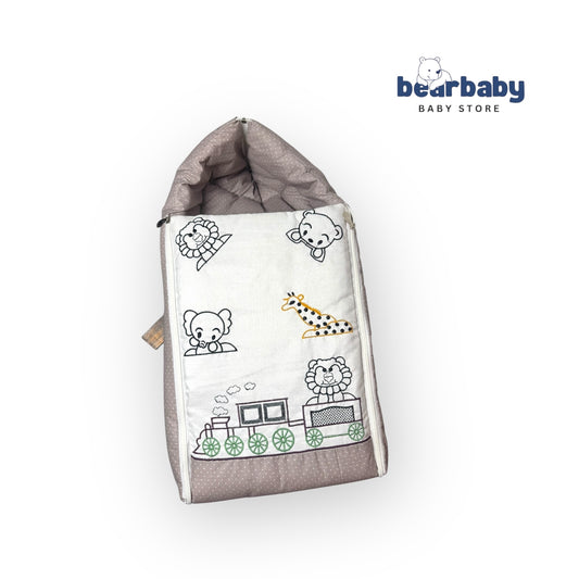Embroidery Premium Baby Sleeping Bag/ Carry Nest/Mattress