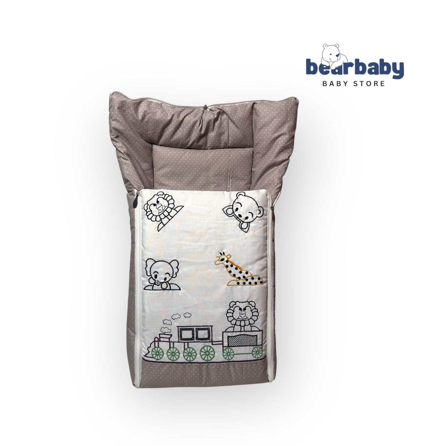 Embroidery Premium Baby Sleeping Bag/ Carry Nest/Mattress