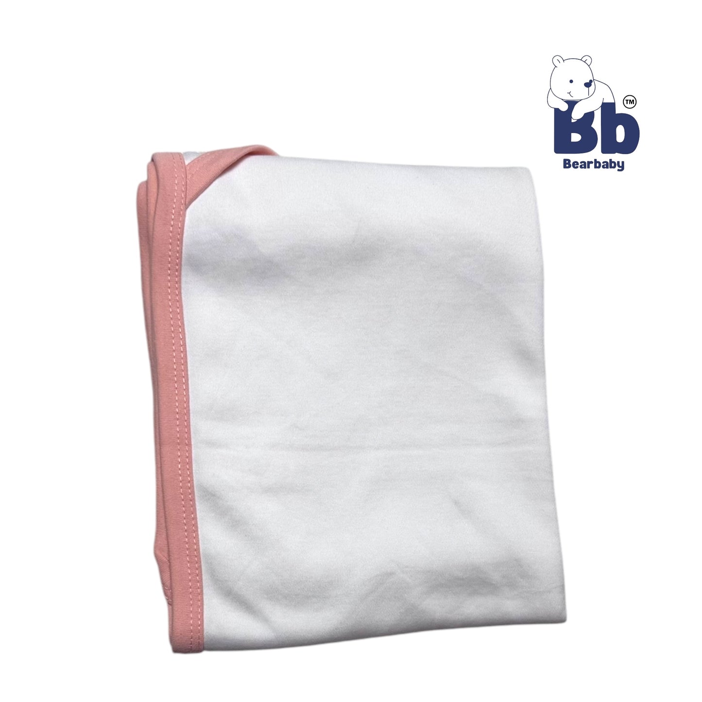 Cotton Knit Hooded Wrapper Size L 76 x B 76 cm - Zoo wildlife Print