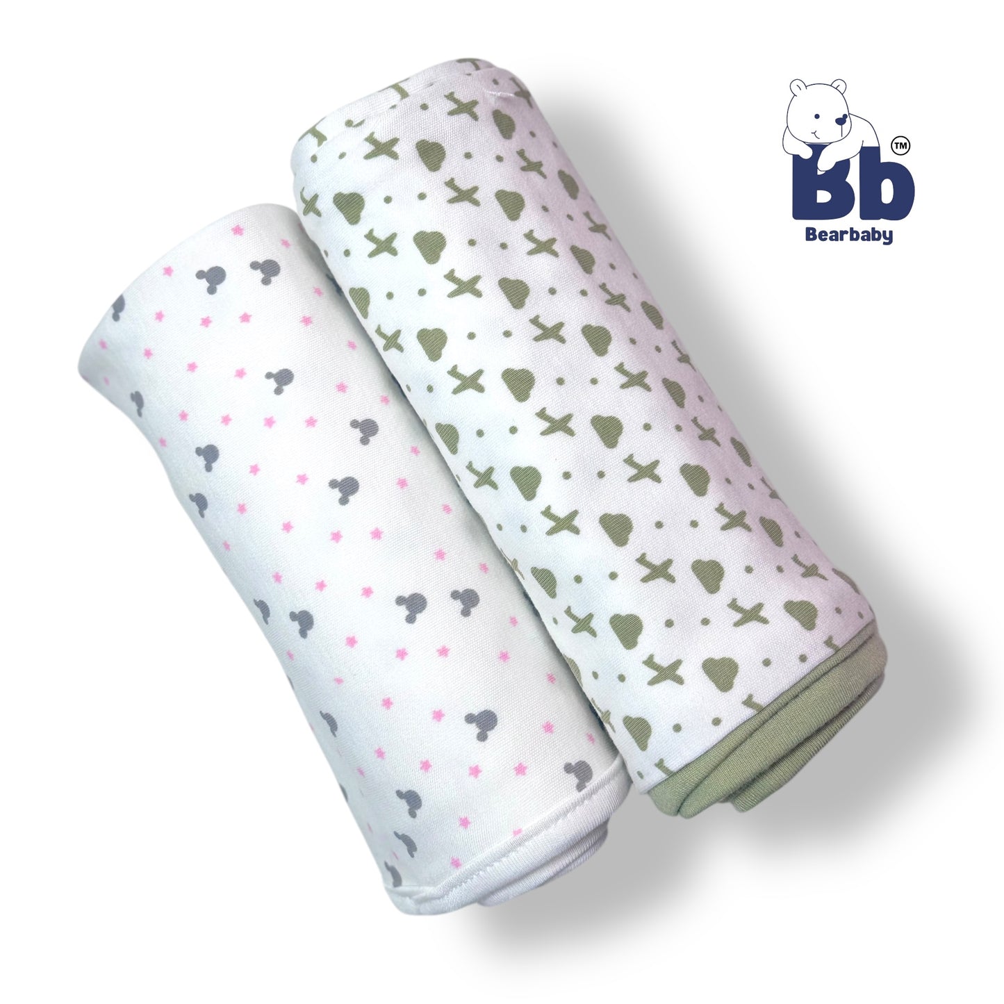 Baby Wrapper Cotton /All Season Baby Wrapper - PACK 2-Assorted Prints4