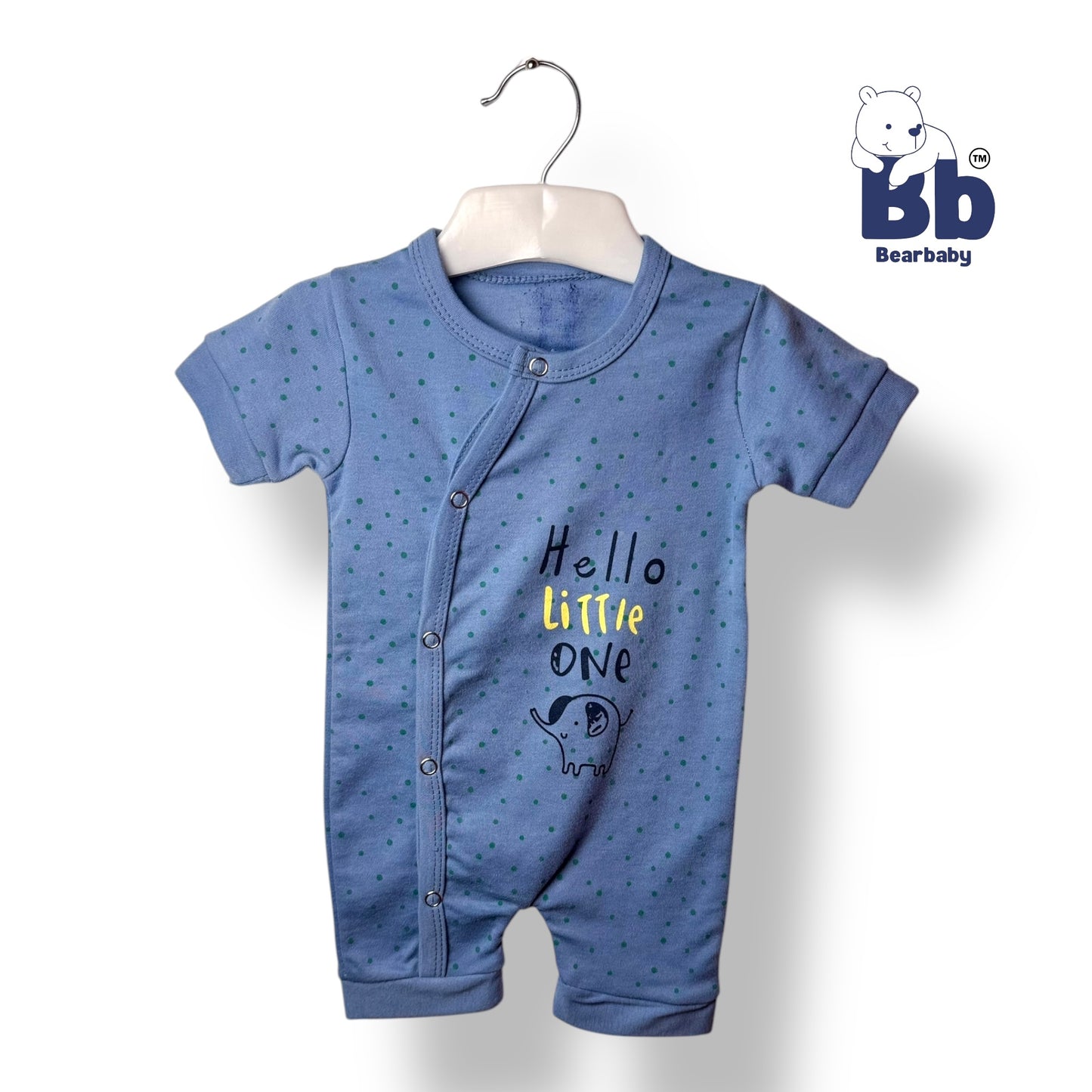 Baby Cotton Jumpsuit-UniSex 3m-6m-Combo Pack of 3-Assorted Prints 1