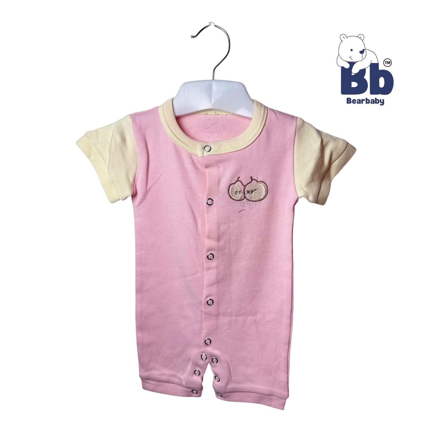 Baby Cotton Jumpsuit-UniSex 3m-6m-Combo Pack of 3-Assorted Prints 3