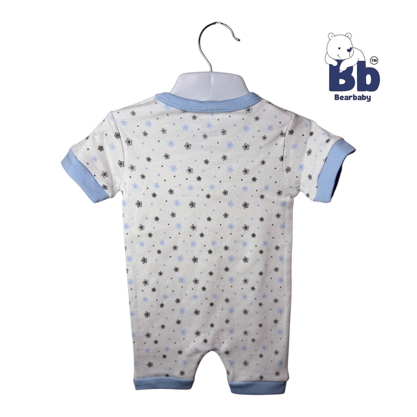 Baby Cotton Jumpsuit-UniSex 3m-6m-Combo Pack of 3-Assorted Prints 3