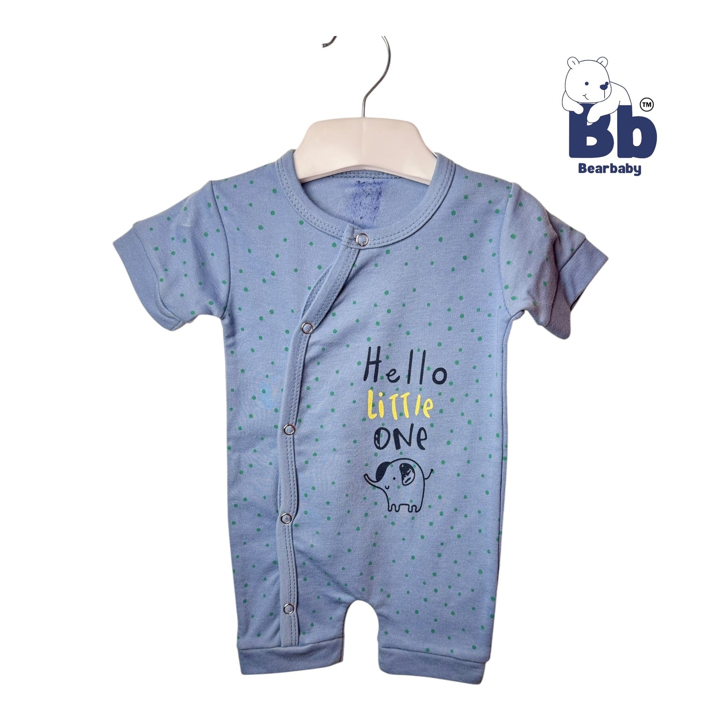 Baby Cotton Jumpsuit-UniSex 3m-6m-Combo Pack of 3-Assorted Prints 3