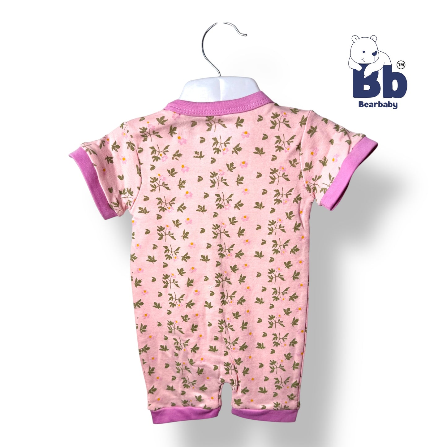 Baby Cotton Jumpsuit-UniSex 3m-6m-Combo Pack of 2-Assorted Prints 5