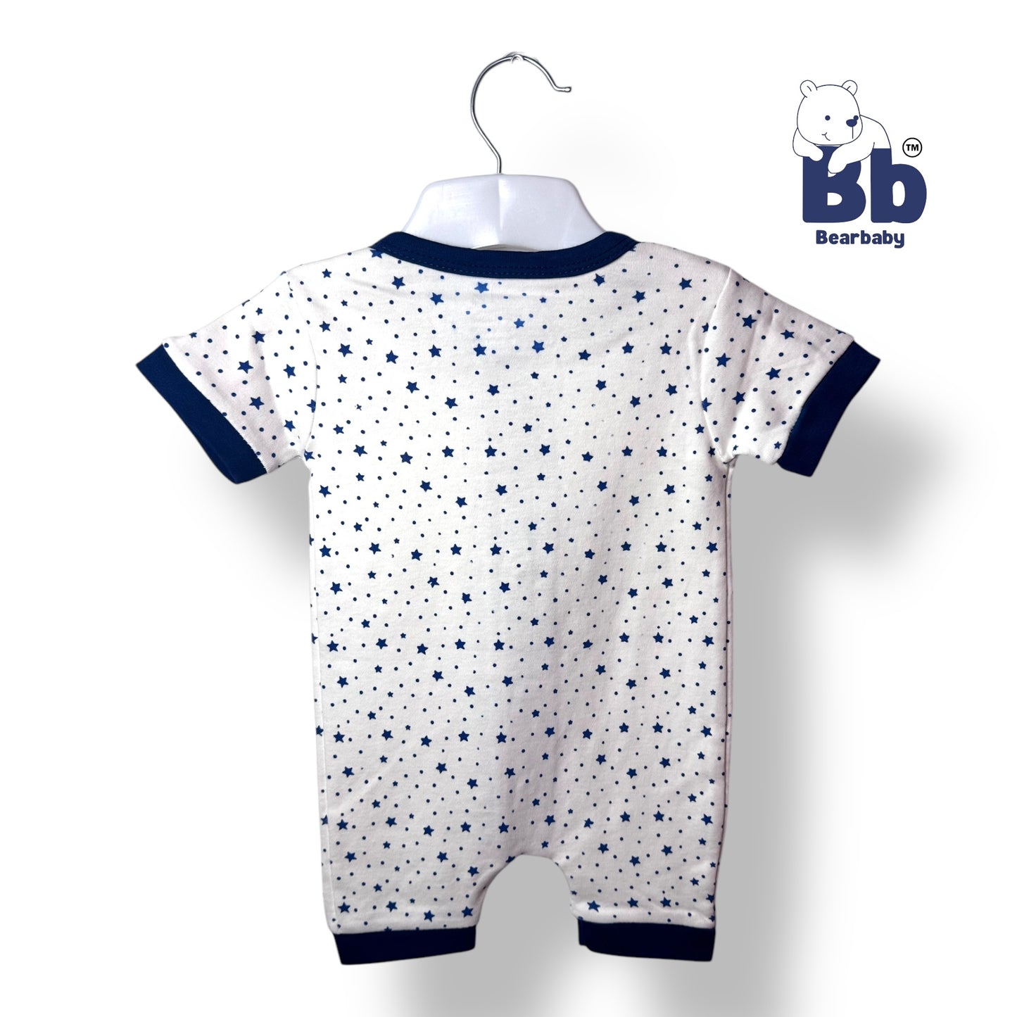 Baby Cotton Jumpsuit-UniSex 3m-6m-Combo Pack of 2-Assorted Prints 5