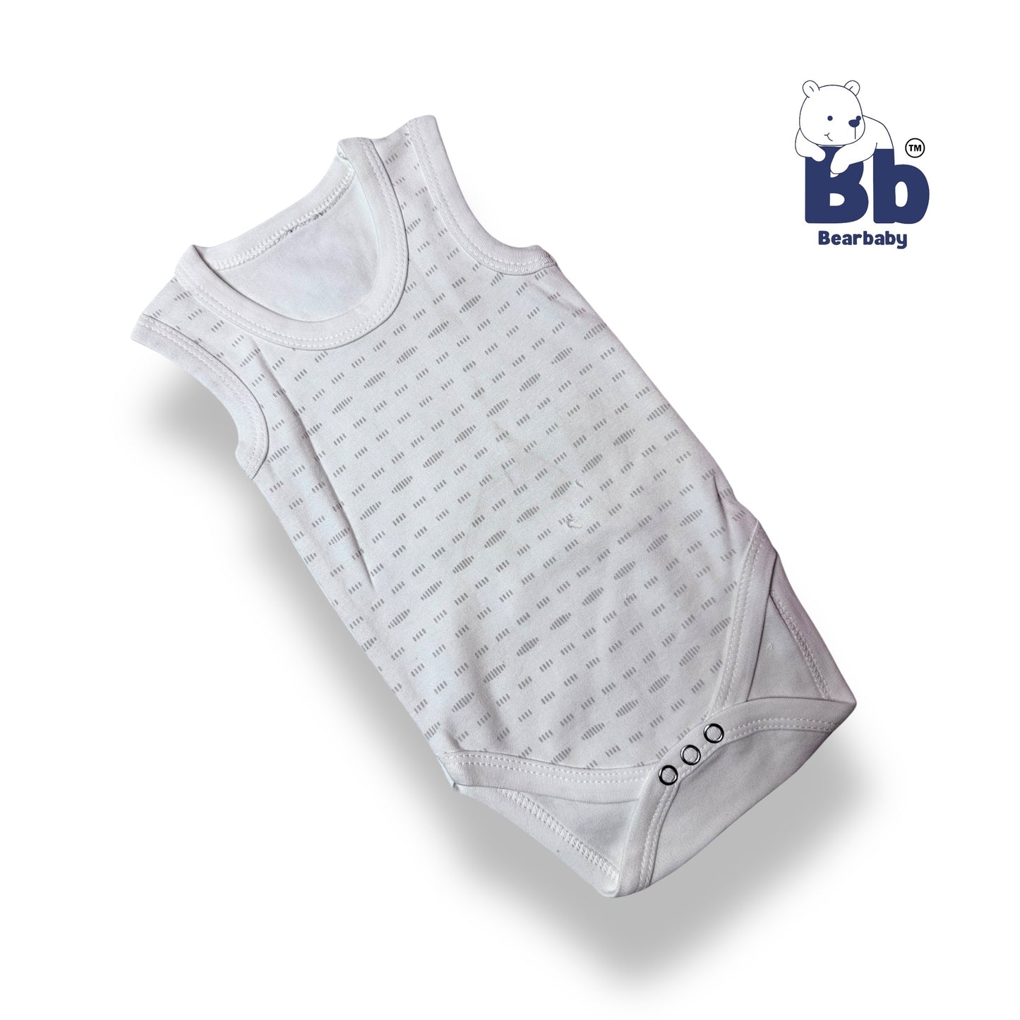 Combo Pack of 6 -Baby Cotton Roamper/UniSex 0m-3m-Assorted Prints-White Shades 1