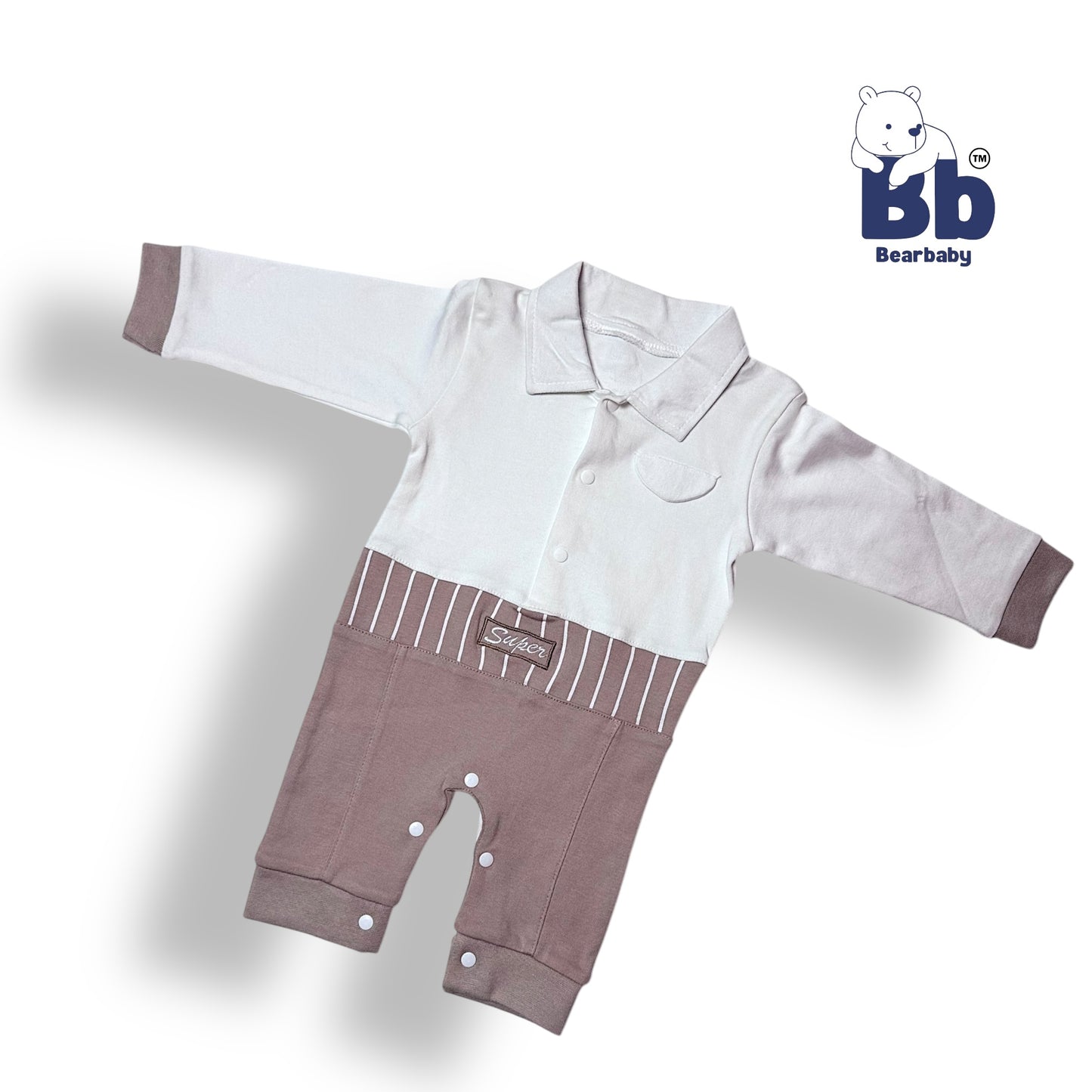 Baby Cotton Jumpsuit-UniSex 6m-9m-Combo Pack of 3-Assorted Prints 1