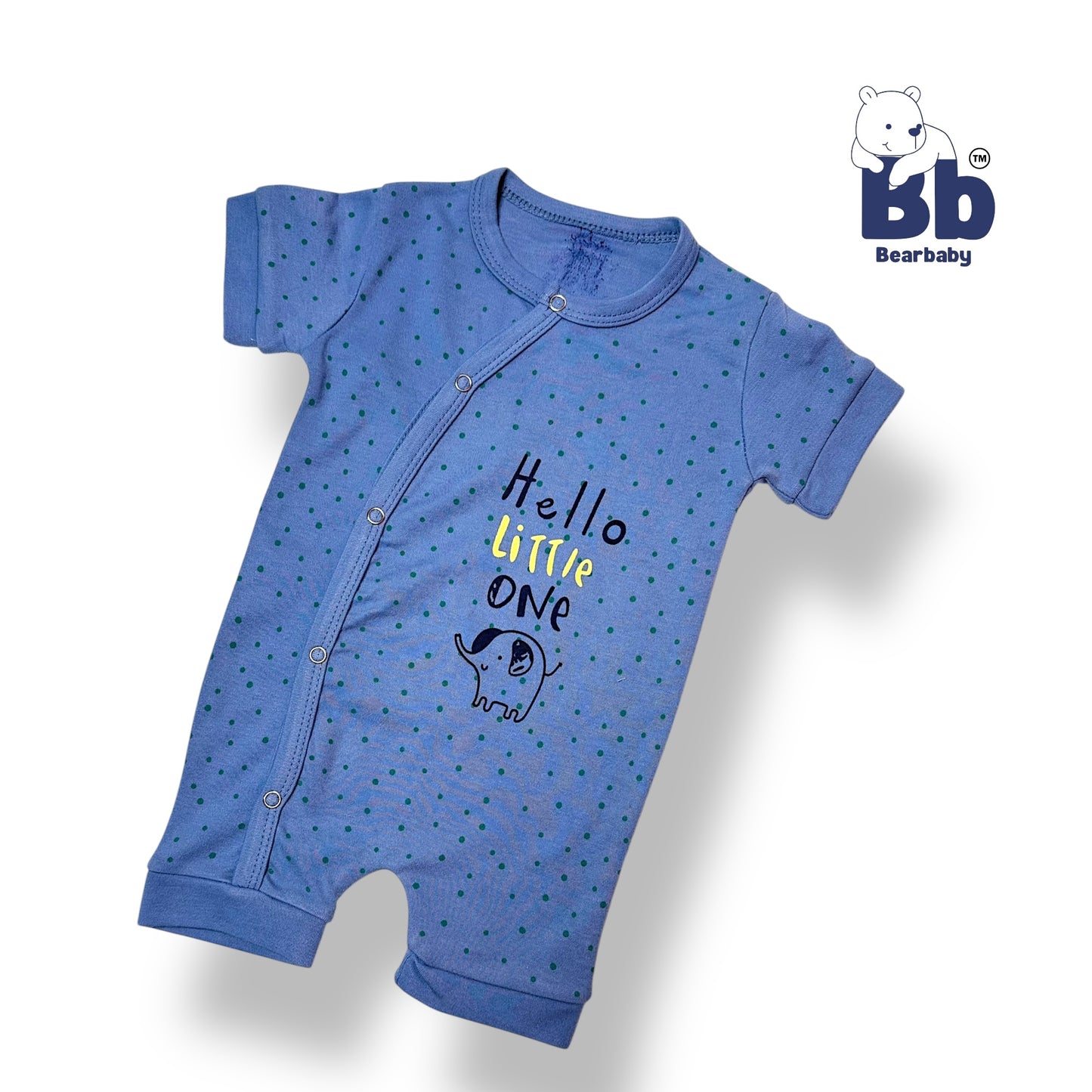 Baby Cotton Jumpsuit-UniSex 6m-9m-Combo Pack of 3-Assorted Prints 2