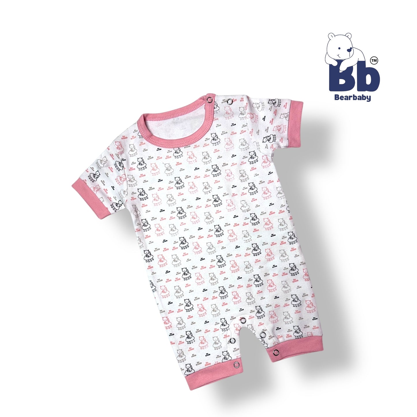 Baby Cotton Jumpsuit-UniSex 6m-9m-Combo Pack of 3-Assorted Prints 3