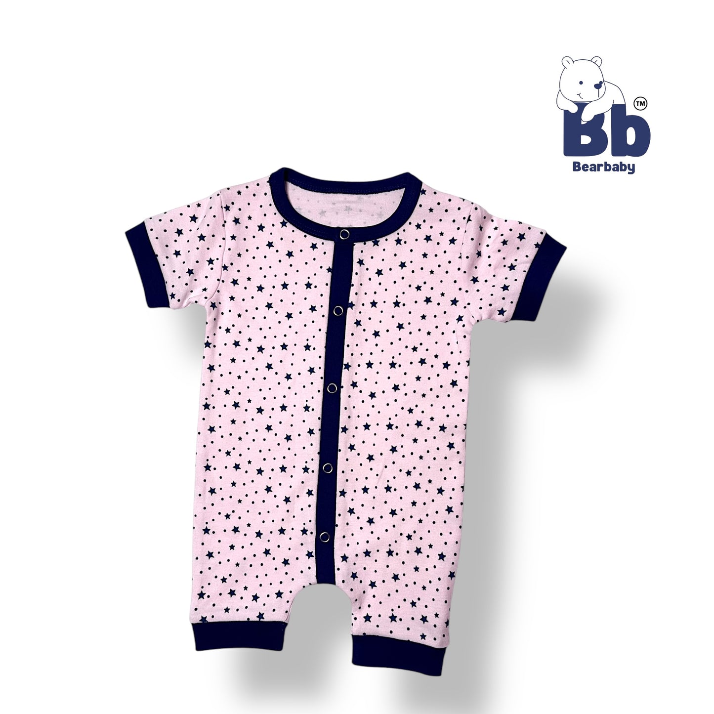 Baby Cotton Jumpsuit-UniSex 6m-9m-Combo Pack of 3-Assorted Prints 3