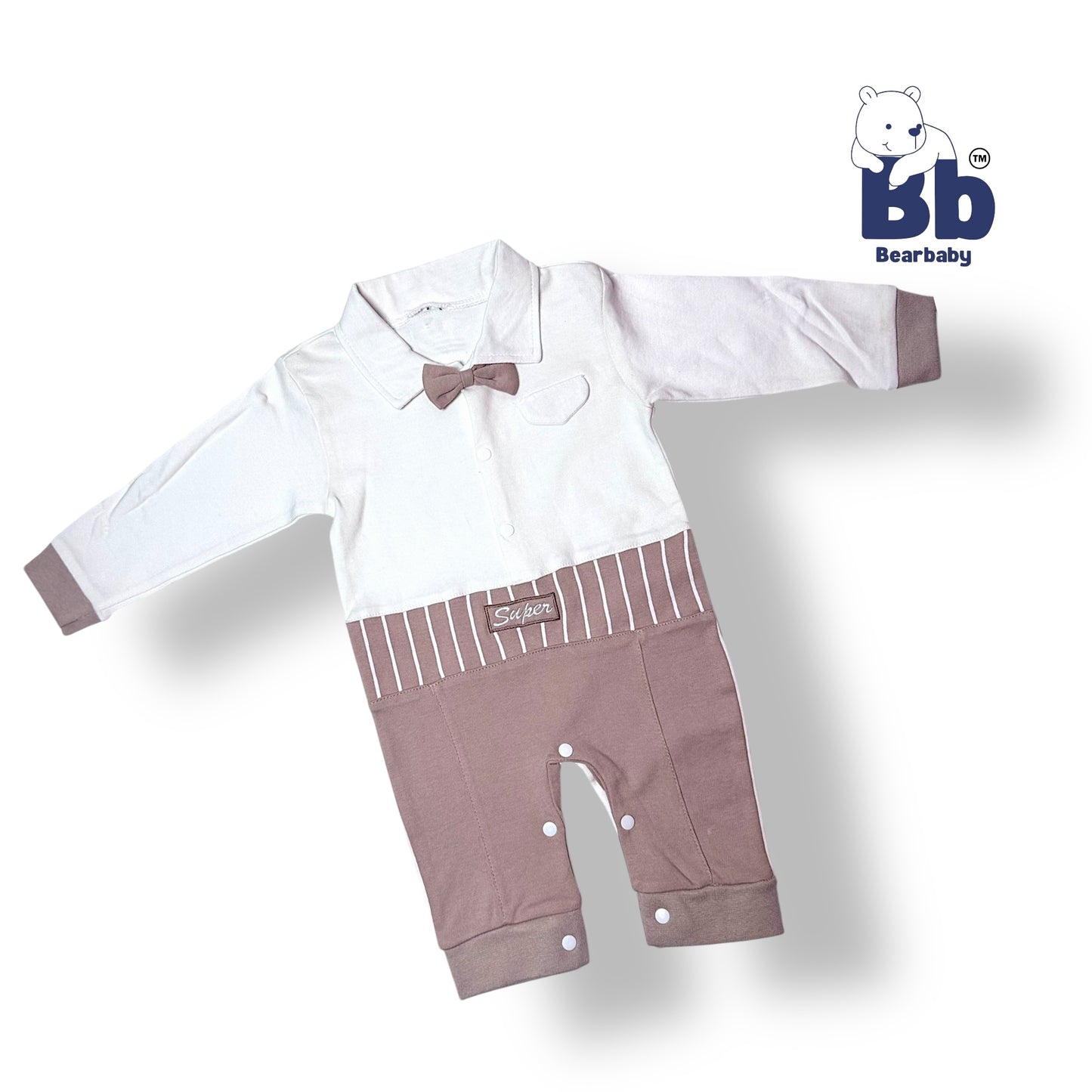 Baby Cotton Jumpsuit-UniSex 6m-9m-Combo Pack of 3-Assorted Prints 6