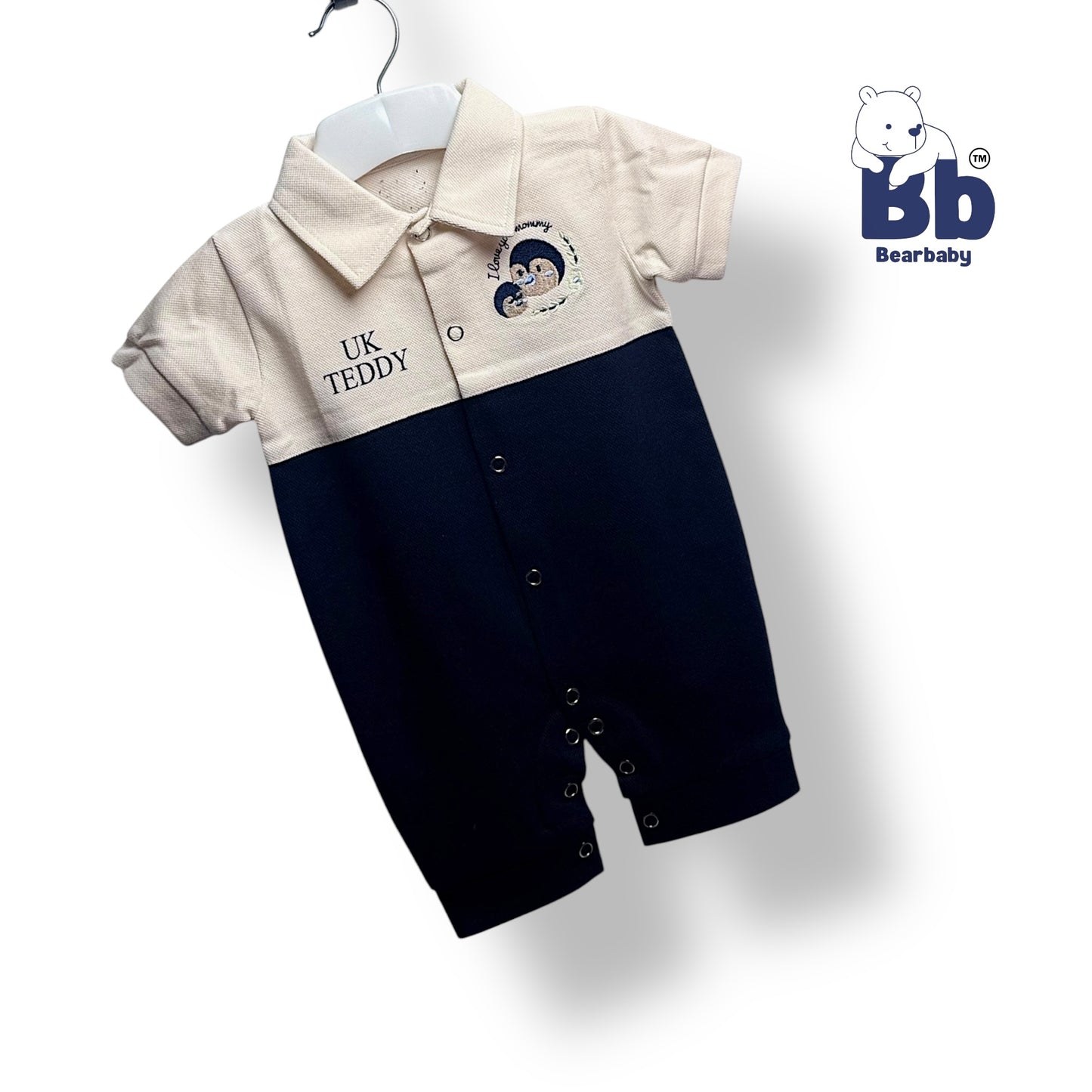 Baby Cotton Jumpsuit-UniSex 9m-12m-Combo Pack of 2-Assorted Prints 1
