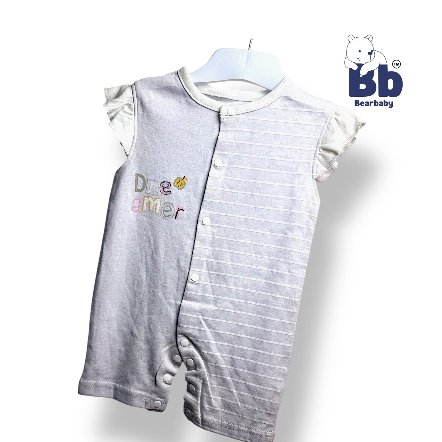 Baby Cotton Jumpsuit-UniSex 9m-12m-Combo Pack of 2-Assorted Prints 6