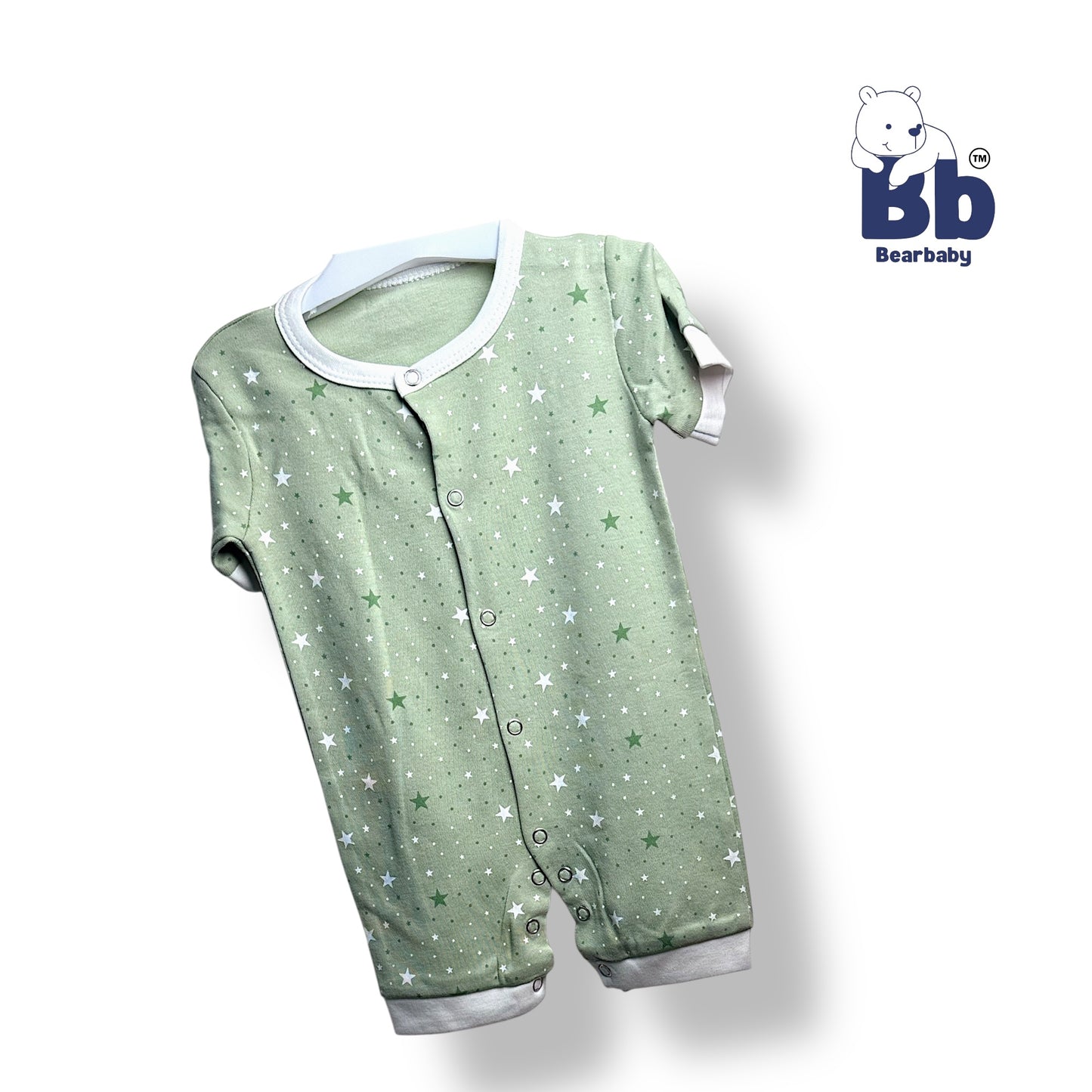 Baby Cotton Jumpsuit-UniSex 9m-12m-Combo Pack of 3-Assorted Prints 8