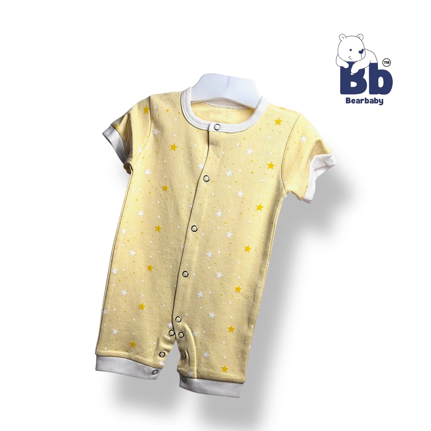 Baby Cotton Jumpsuit-UniSex 9m-12m-Combo Pack of 3-Assorted Prints 9