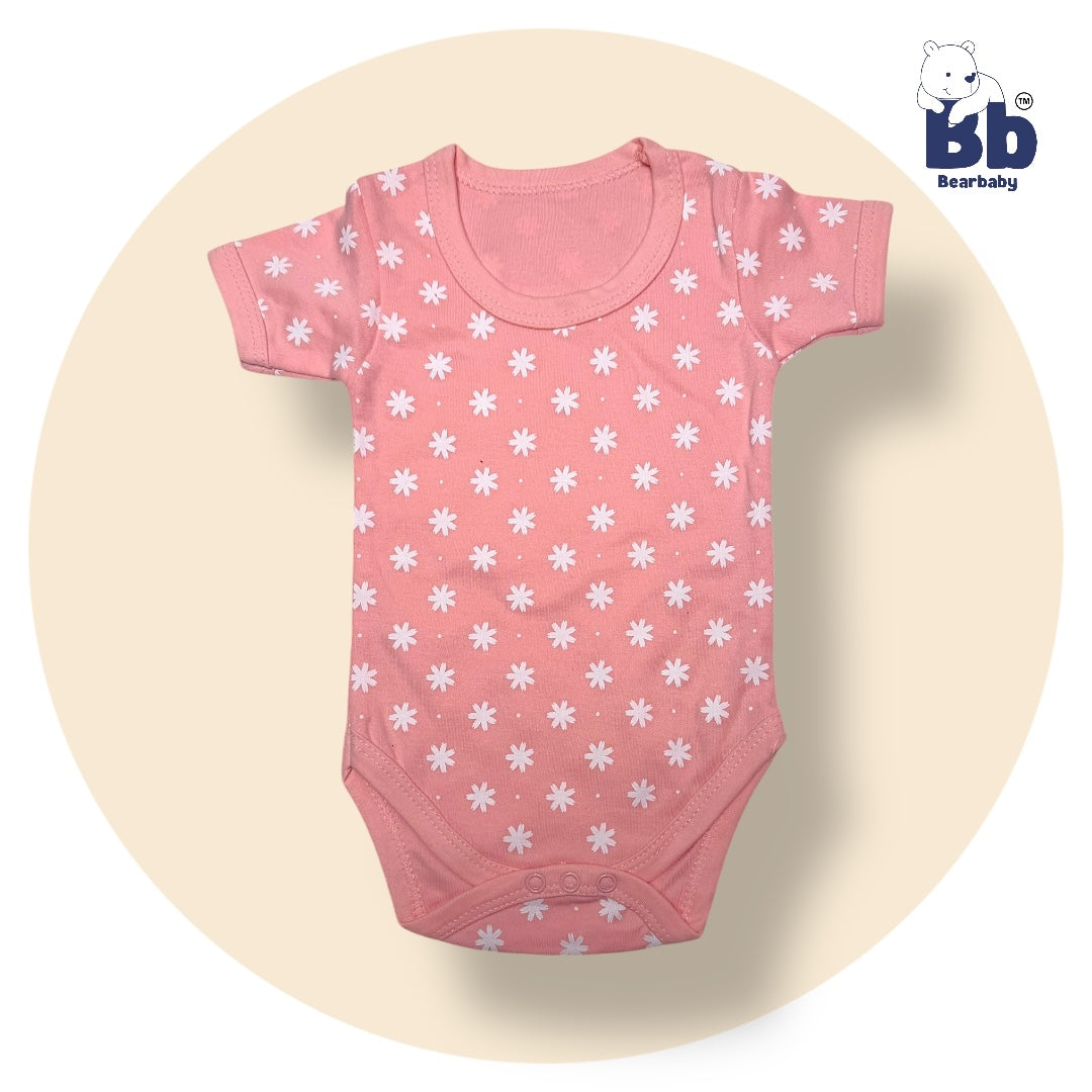 Baby Cotton Roamper Half Sleev/UniSex -Size 6M to 9M-Combo Pack Of 5-Multi Print