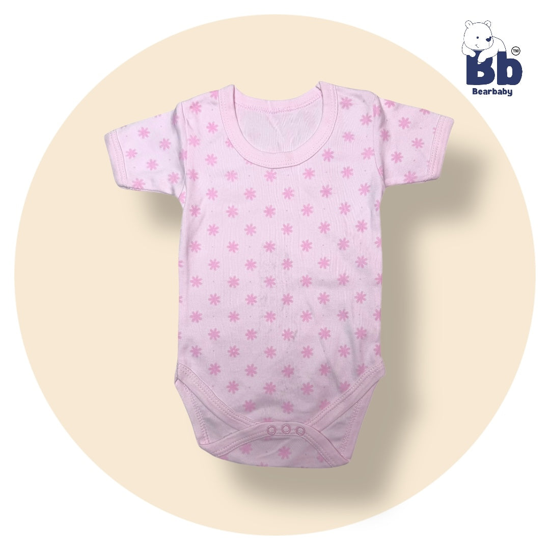 Baby Cotton Roamper Half Sleev/UniSex -Size 6M to 9M-Combo Pack Of 5-Multi Print