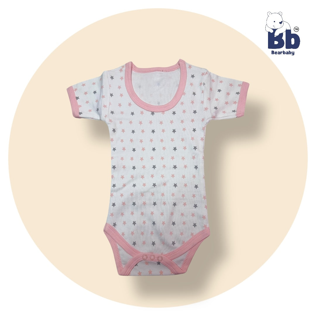 Baby Cotton Roamper Half Sleev/UniSex -Size 9M to 12M-Combo Pack Of 5-Multi Print