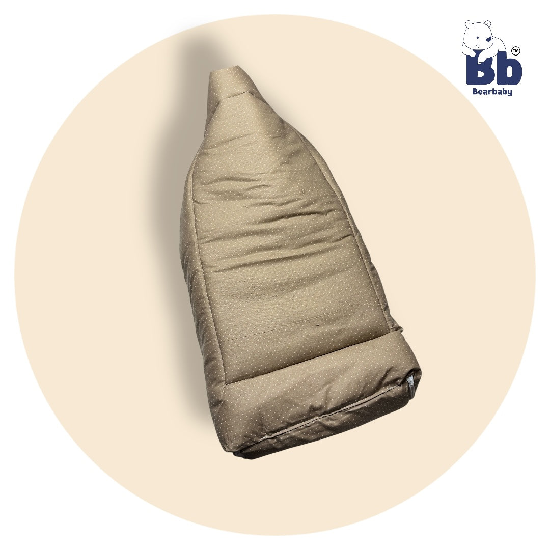 BearBaby Premium Embroidery Print 3-in-1 Baby Bed | Sleeping Bag, Carry Nest & Mattress | Soft Cotton, Foldable & Washable Newborn Bedding (0–12 Months) 2