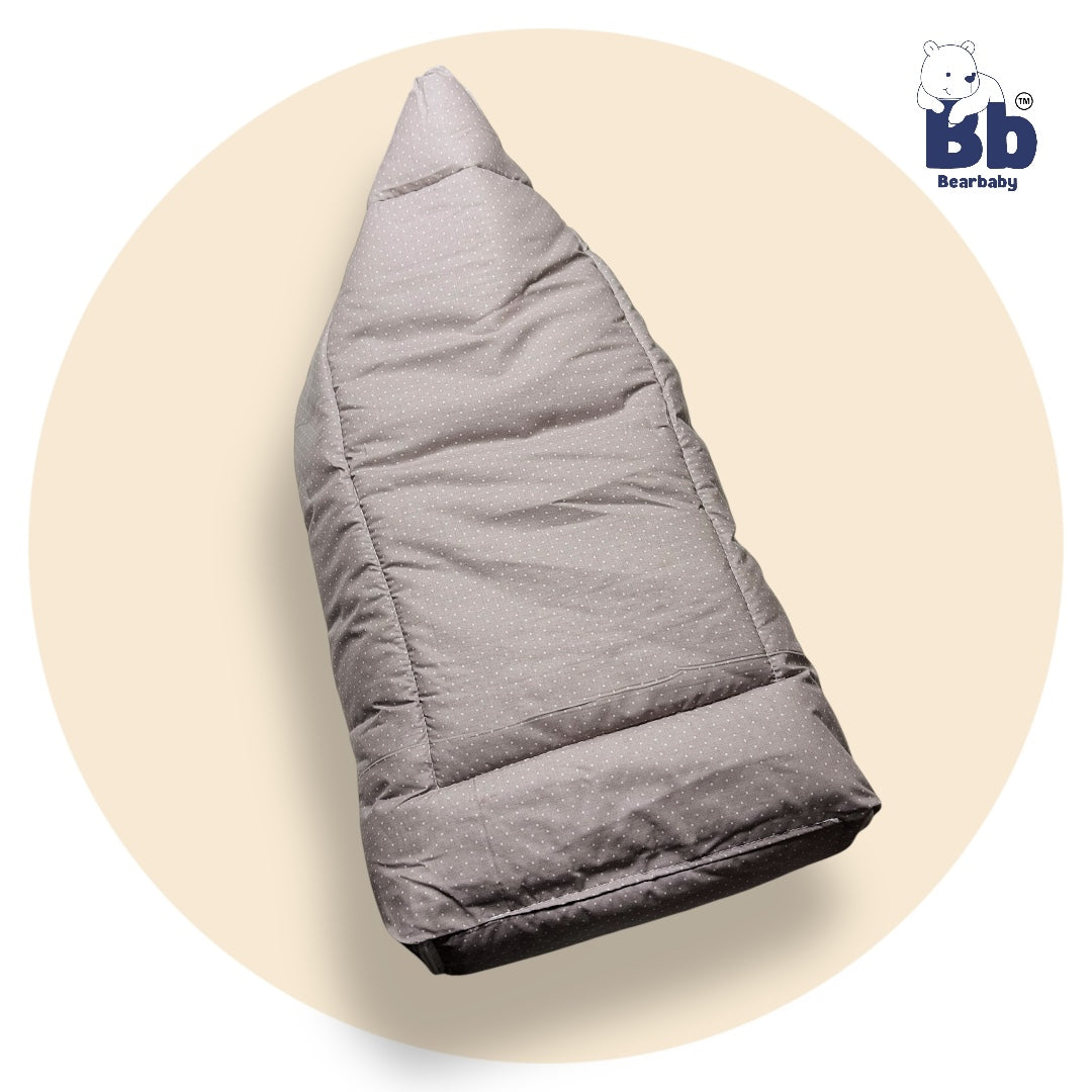 BearBaby Premium Embroidery Print 3-in-1 Baby Bed | Sleeping Bag, Carry Nest & Mattress | Soft Cotton, Foldable & Washable Newborn Bedding (0–12 Months) 2