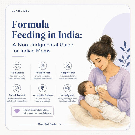 Explore our formula feeding India guide for mothers, providing essential tips, preferences, and a supportive approach to baby nutrition.