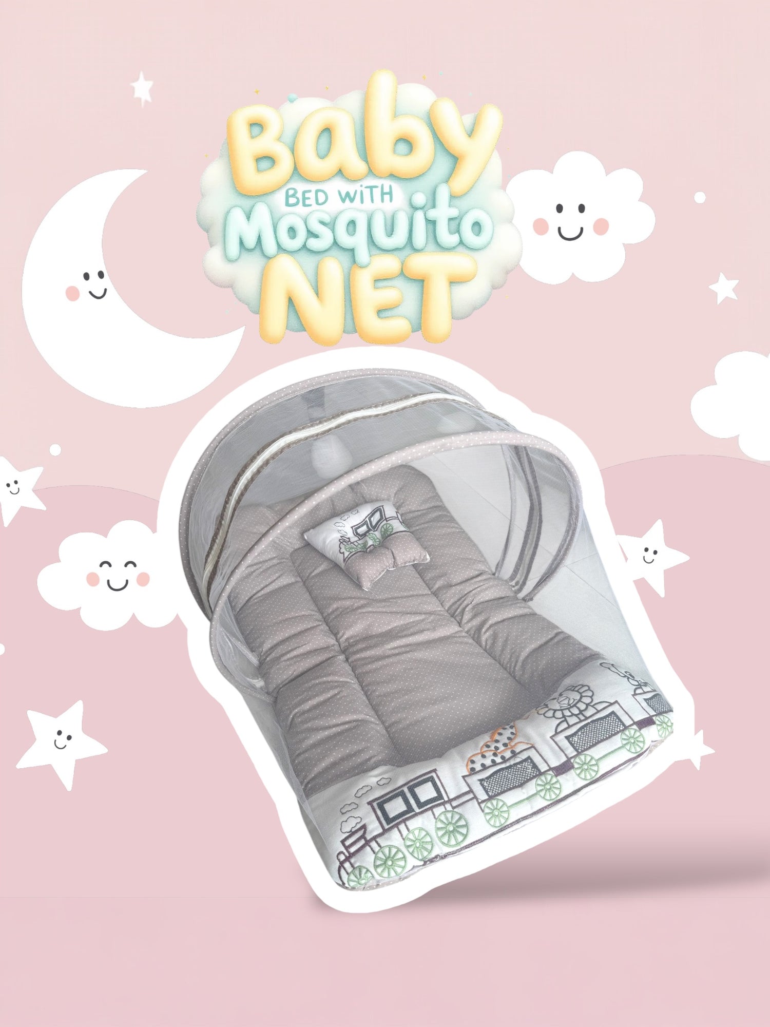 Baby Bed with Mosquito Net