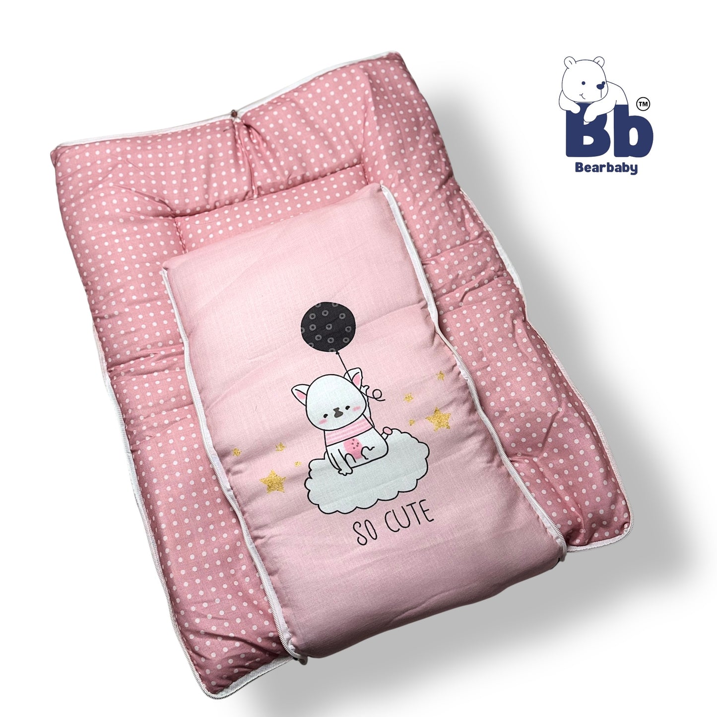 3 in 1 Baby Bed Sleeping Bag & Carry Nest Infant Portable Bassinet for Baby Carrying-So cute