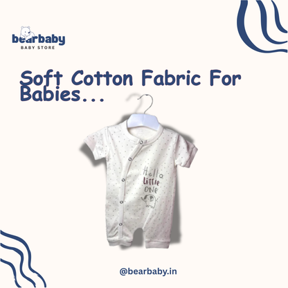 Baby Cotton Jumpsuit-UniSex 9m-12m-Combo Pack of 2-Assorted Prints 1