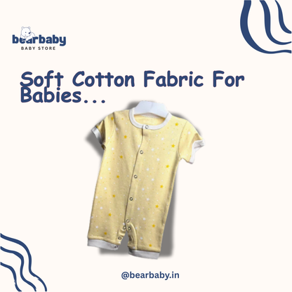 Baby Cotton Jumpsuit-UniSex 9m-12m-Combo Pack of 2-Assorted Prints 5