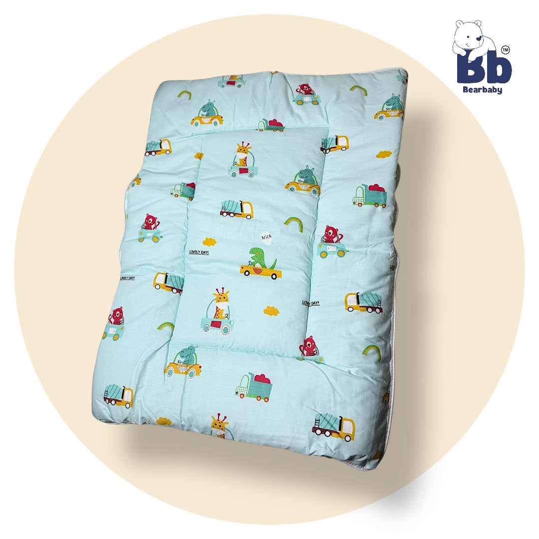 3 in 1 Baby Bed Sleeping Bag & Carry Nest Infant Portable Bassinet for Baby Carrying-Animal Print