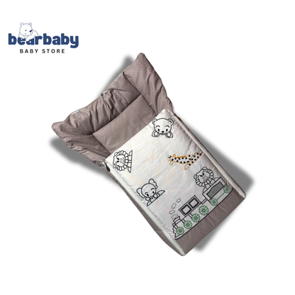 Embroidery Premium Baby Sleeping Bag/ Carry Nest/Mattress