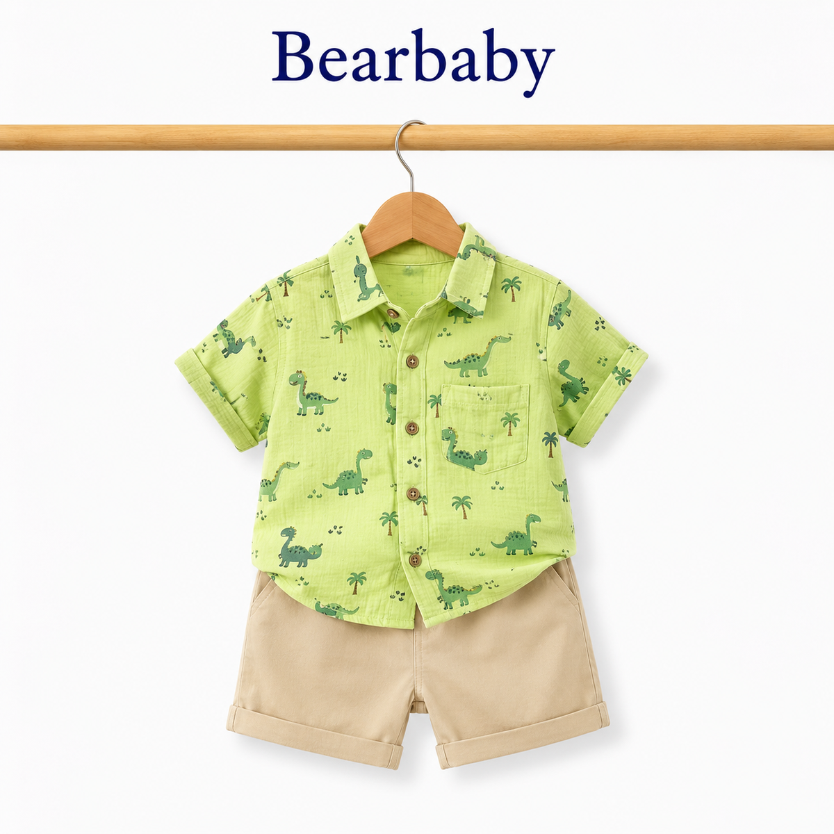 Bearbaby Ocean Adventure Baby Shirt & Shorts Set | 12 Months–4 Years   -14