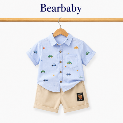 Bearbaby Ocean Adventure Baby Shirt & Shorts Set | 12 Months–4 Years   -14