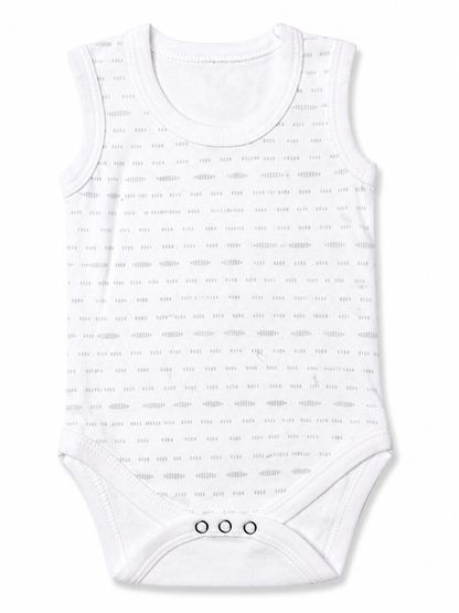 Cotton Baby Romper Pack 5 6M-9M | Assorted