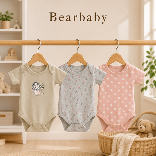 Baby Outfit Pack 3 6M-9M | ASSORTED PRINTS 4