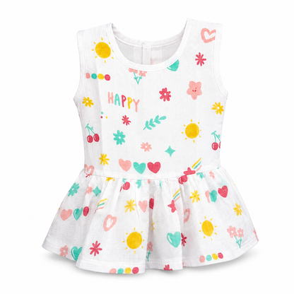 Premium Baby Dress Pack 3 3M-6M | Assorted Prints 5