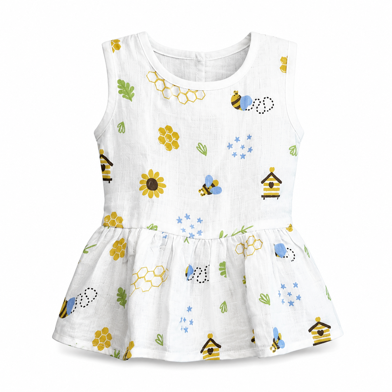 Premium Baby Dress Pack 3 3M-6M | Assorted Prints 5