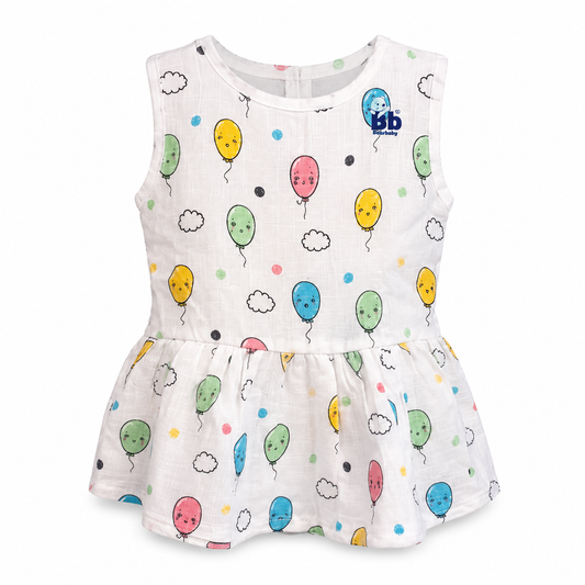 Baby Summer Frock Pack 2 3M-6M | Assorted Prints 3