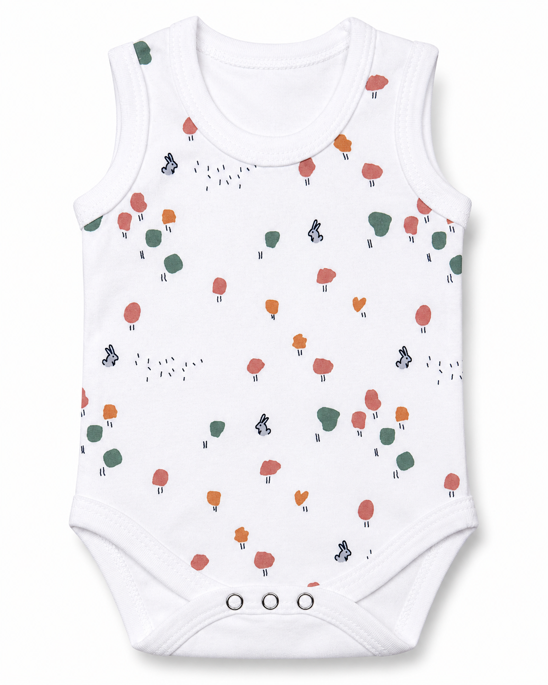 Cotton Newborn Pack 6 0M-3M | Assorted Prints 3