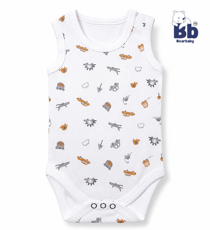 infant Romper Pack 6 0M-3M | Assorted Prints 1