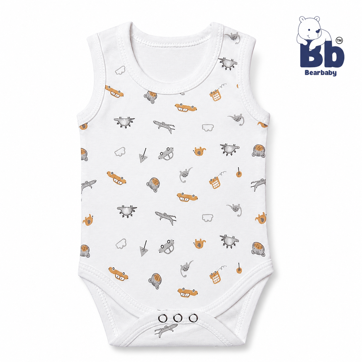 infant Romper Pack 6 0M-3M | Assorted Prints 1