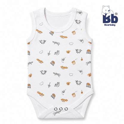 infant Romper Pack 6 0M-3M | Assorted Prints 1