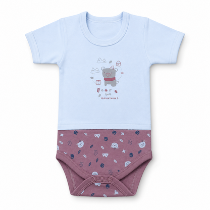 Premium Romper Pack 5 9M-12M | Assorted Prints