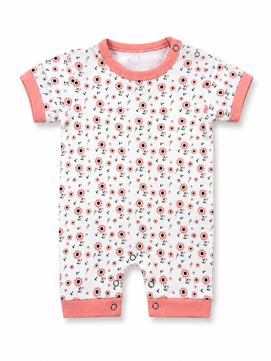 Cotton Baby Romper Set 6M-9M Pack 3 | Assorted Prints 4