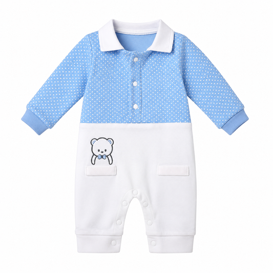 Baby Jumpsuit Combo Pack 3 6M-9M | Assorted Prints 1